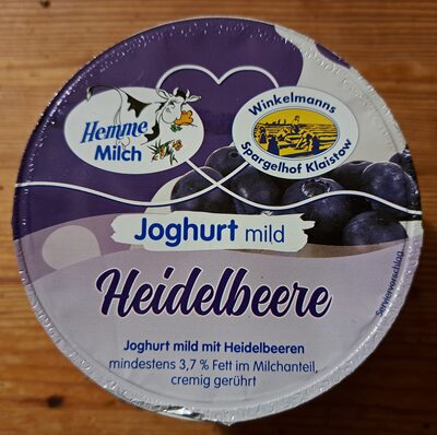 Joghurt mild mit Heidelbeeren