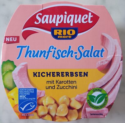 Thunfisch-Salat Kichererbsen