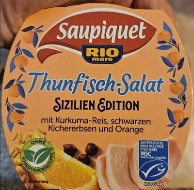 Thunfisch Salat Sizilien Edition