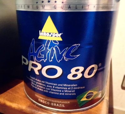 Active Pro 80 - 750G - Schokolade-brazil front packaging