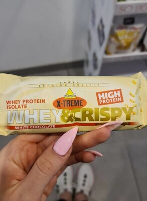 Whey& crispy Protein Riegel