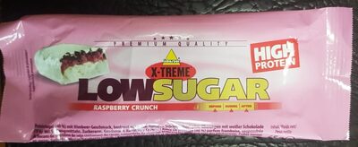 Low Sogar Raspberry Crunch front packaging