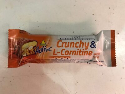 Crunchy & L-Carnitine Peche front packaging