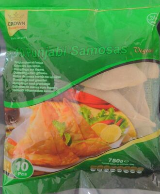 10 Punjabi Samosas front packaging