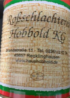 Pferdeklopse mitsauerbrstensoße