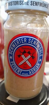 Estragon-Senf von der Schwerter Senfmühle front packaging