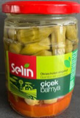 Okraschoten eingelegt