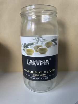 Chalkidiki Oliven front packaging