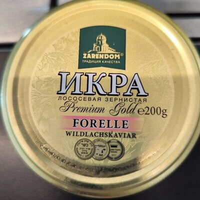 Forelle Kaviar