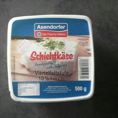 Schichtkäse Viertelfettstufe