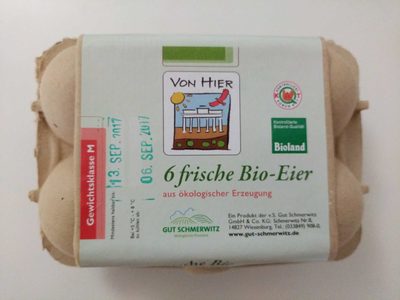 Bio Eier front packaging