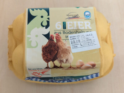 Eier aus Bodenhaltung