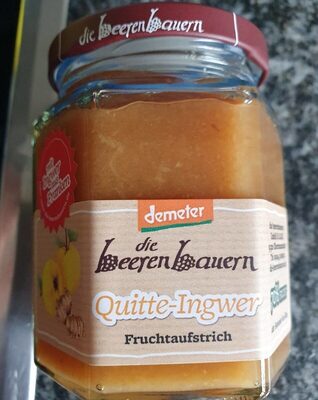 Quitte-Ingwer Fruchtaufstrich
