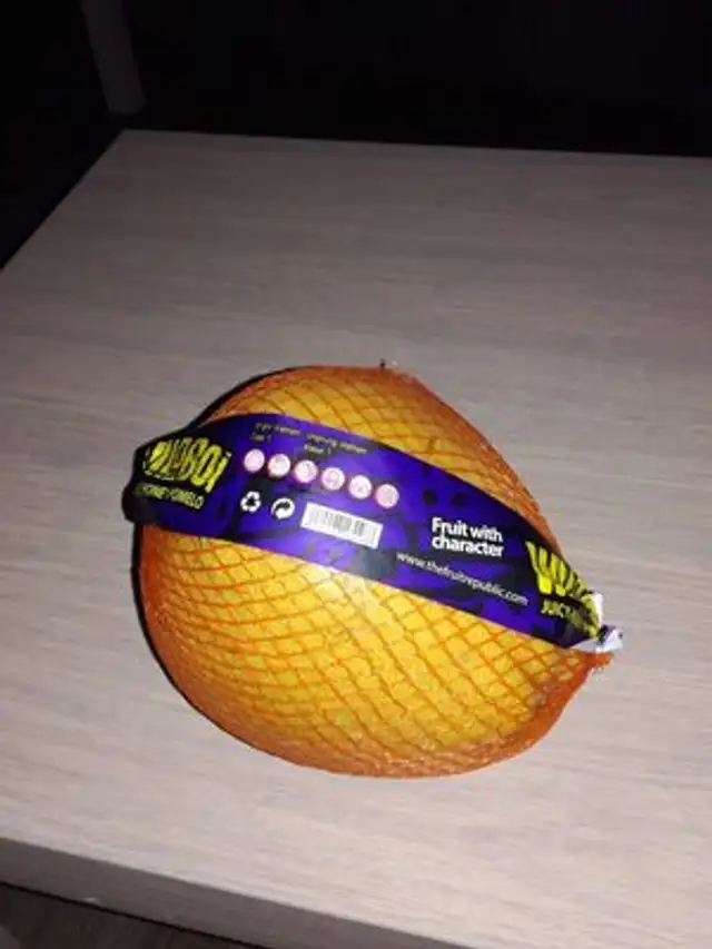 Pomelos chinois ingredients label