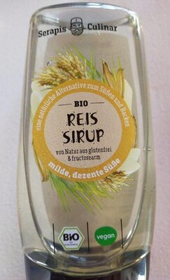 Reis Sirup front packaging