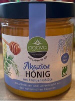 Akazien Honig front packaging
