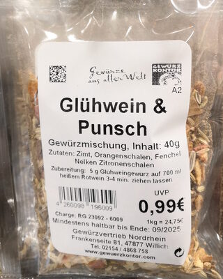 Glühwein & Punsch