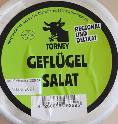 Geflügelsalat front packaging