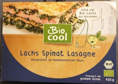 Lachs Spinat Lasagne