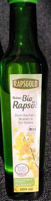 Reines Bio Rapsöl zum Kochen, Braten & für Salate