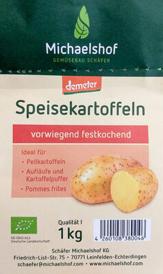 Speisekartoffeln vorwiegend festkochend