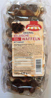 Pascal & Ernest Belgische Waffeln mit Kakao