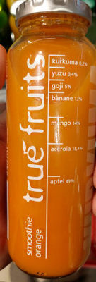 Smoothie, Detox Orange, with Mango, Acerola et Kurkuma front packaging