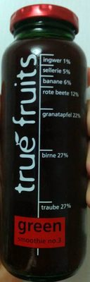 Green smoothie no. 3 front packaging