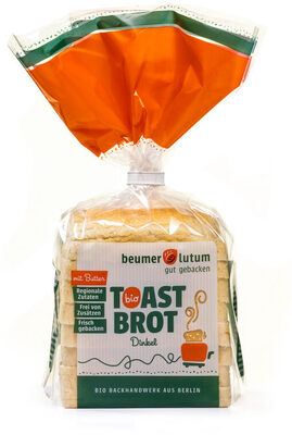 Bio-Dinkelbuttertoast front packaging