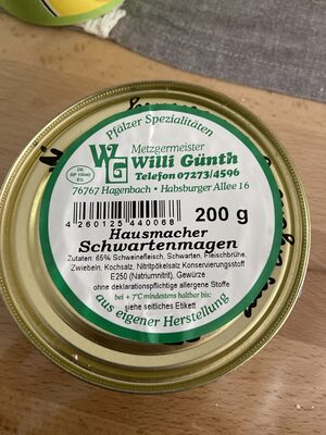 Hausmacher Schwartenmagen