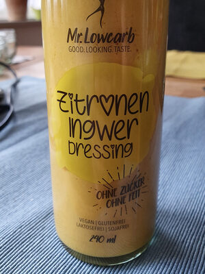 Zitronen Ingwer Dressing