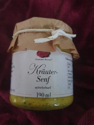 Kräutersenf front packaging