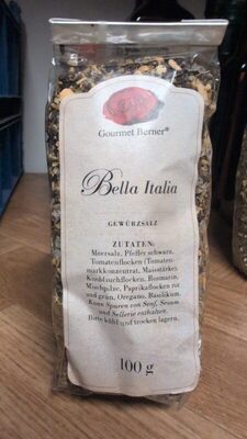 Bella Italia Gewürzsalz front packaging
