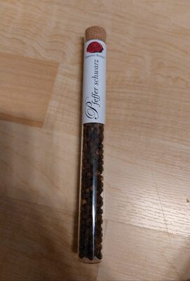 Pfeffer Schwarz front packaging