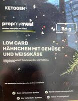 Hähnchenbrust mit Tomatengemüse und Weisskäse