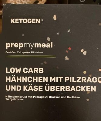 Low Carb Hähnchen mit Pilzragout und Käse überbacken