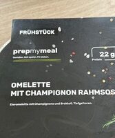 Omelette mit Rahmsoße
