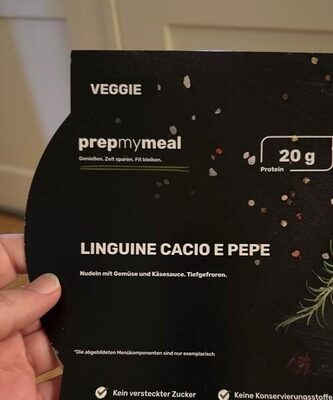 Linguine cacio e Pepe