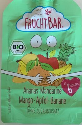 Frucht Bar / Ananas-Mandarine-Mango-Apfel-Banane