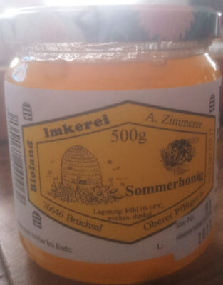 Sommerhonig front packaging