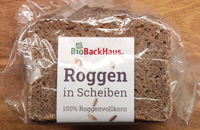 Roggen in Scheiben front packaging