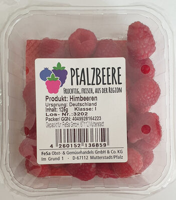 Himbeeren front packaging