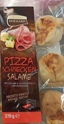 Pizza Schnecken Salame