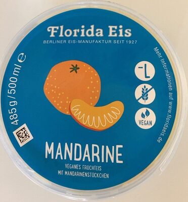 Fruchteis Mandarine