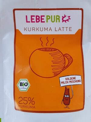 Lebe pur kurkuma latte