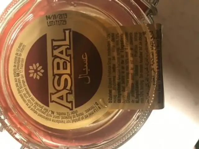 Asbal ingredients label