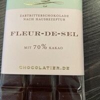 Zartbitter Schokolade Fleur de Sel
