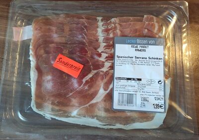 Spanischer Serrano Schinken