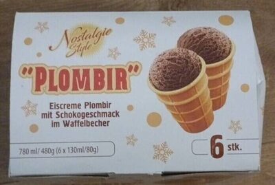 Eiscreme Plombir