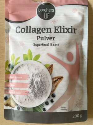 Collagen Elixir front packaging